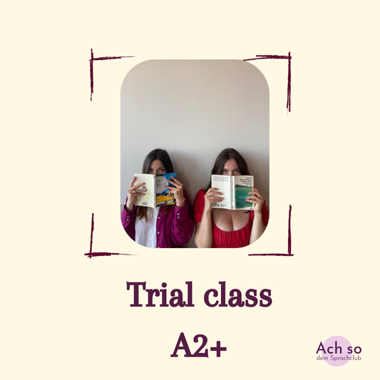 A2-B1 German: Trial Class